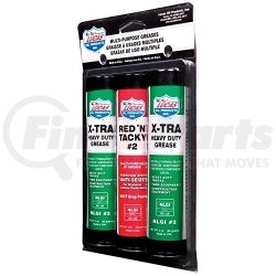 10315 by LUCAS OIL - 3oz.Grease Combo Pack (2) X-tra HD, (1) Red N Tacky