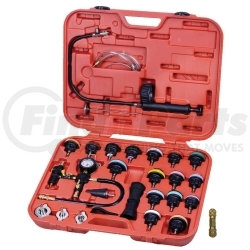 43664 by FJC, INC. - Radiator & Cap Pressure Tester Kit