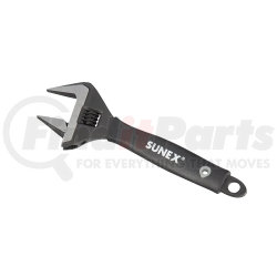 9612 by SUNEX TOOLS - Wide Jaw Adjustable Wrench, 8"