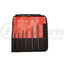 66261 by MAYHEW TOOLS - 6 Piece Pilot Punch Kit, Metric