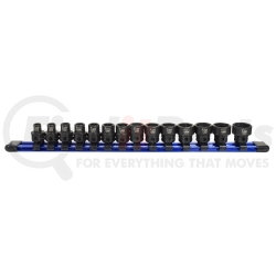 78314 by ASTRO PNEUMATIC - 14 Pc. 3/8" Drive Low Profile Nano Impact Sockets - Metric