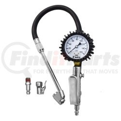 3083 by ASTRO PNEUMATIC - 2.5" Dial Tire Inflator with Locking & Dual Chucks