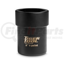 18120 by TIGER TOOL - 2" 6 Point Axle Nut Socket