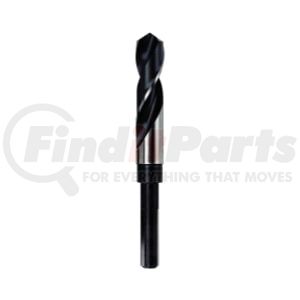 91137 by HANSON - Silver and Deming High Speed Steel Fractional 1/4" Reduced Shank Drill Bit - 37/64"