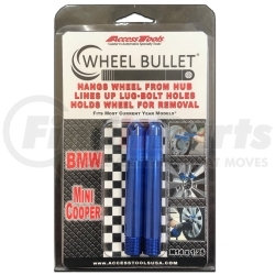 Access Tools WB2-14125BLUE Wheel Bullet 14x1.25 2 PK