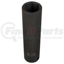 228XD by SUNEX TOOLS - 1/2" Drive, Extra Long Deep Impact Socket, 7/8"