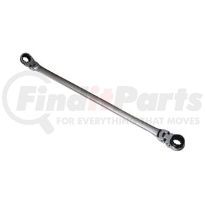 ex-pffgbxz17191 by MOUNTAIN - 17x19mm Double Box Flexible Reversible Ratcheting Wrench
