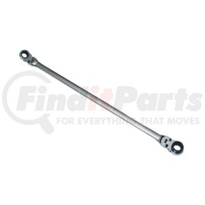 ex-pffgbxz11132 by MOUNTAIN - 7/16" x 1/2" Double Box Flexible Reversible Ratcheting Wrench
