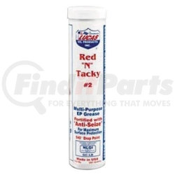 10005-10 by LUCAS OIL - Red "N" Tacky Grease NLGI #2  (sold individually)