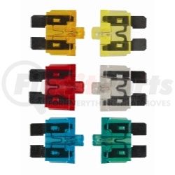 10-0003 by THE BEST CONNECTION - 3 AMP Purple ATC/ATO Smart Glow Fuse 2 Pcs