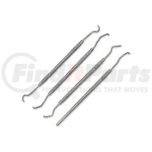 9920 by CTA TOOLS - 4 Pc Dental Pick Set