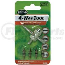 20088 by SLIME TIRE SEALER - 4-Way Valve Tool & Valve Cores