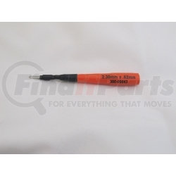 300-08043 by NUDI - Male 2.3 X .62MM Orange Probe