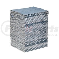BLU101 by NEW PIG CORPORATION - Absorbent Mat Pad - Heavyweight, Blue, Up to 34 gal. per box