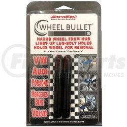 WB2-1415BLACK by ACCESS TOOLS - Wheel Bullet 14x1.5 2PK