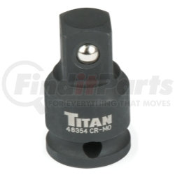 48354 by TITAN - 3/8" x 1/2" Drive Increasing Impact Adapter