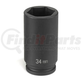 2736MD by GREY PNEUMATIC - 1/2" Drive x 36mm Deep Axle Spindle Nut Socket