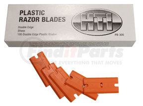 PB300 by HI-TECH INDUSTRIES - 50SL/CS DBL EDGE PLASTIC BLADE