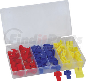 396 by ATD TOOLS - 50 Pc. Quick Splice  Wire Tap Assortment