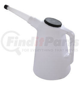 5338 by ATD TOOLS - Fuel / Oil Pre-Mix Measuring Container - 8-Quart Capacity, Translucent, with Cap