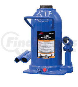 7386W by ATD TOOLS - 20-Ton Heavy-Duty Hydraulic Side Pump Bottle Jack