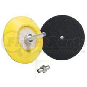 300Y by BUFF 'N SHINE - Back-Up Pad - 3" Diameter, 5/15"-24 Thread Size, Hook-and-Loop, with Adapter