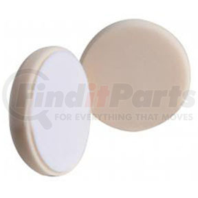 619G by BUFF 'N SHINE - Pad Foam Ultra Finishing 6.5” Soft White and 1.25” Thick Velcro