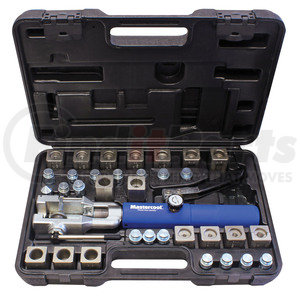 72485-PRC by MASTERCOOL - Universal Hydraulic Flaring Tool Set W/ Blue Handle 3/8” & 1/2” GM Transmission Cooling Line Die