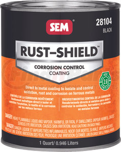 28104 by SEM PRODUCTS - RUST-SHIELD -2.8 Black