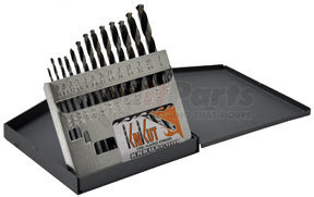 13KK5 by KNKUT - 13 Pc. Jobber Length Drill Bit Set, 1/16"-1/4"