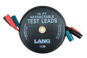 1129 by LANG - Retractable Test Leads - 3 Leads x 10'