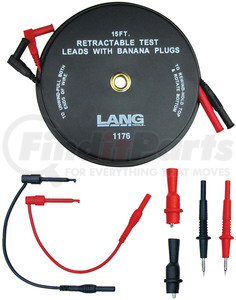 1176 by LANG - 7-Pc. Retractable Test Lead Set