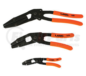 1500 by LANG - 3 Pc. Set Pinch Off Pliers