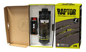 UP4802 by U-POL PRODUCTS - 1 Liter RAPTOR Kit Tintable NR