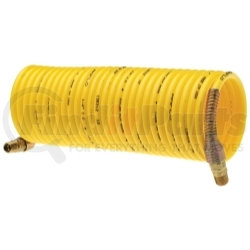4-25D by AMFLO - Standard Recoil Hose, 1/4" x 25', Yellow, Display Pack