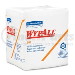 05701 by KIMBERLY-CLARK - Wypall® L40 Quarterfold Wipers, White