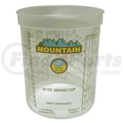 4202 by MOUNTAIN - Mountain Disposable Quart Mixing Cup (100 per case)