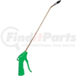 9320 by MOUNTAIN - 20" Variable Flow Trigger Blow Gun with Removable Rubber Tip