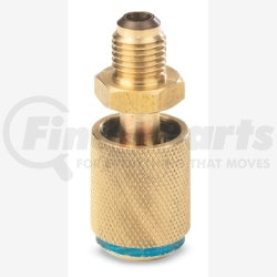 6038 by FJC, INC. - Anti-Blowback Adapter, for R134a Yellow Hose, Prevents Refrigerant Loss, 1/2" Acme M x 1/2" Acme F