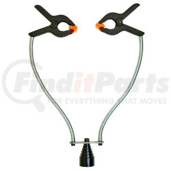 990FLXCLPD by SE TOOLS - Double Arm Holding Clamp with Magnet Base