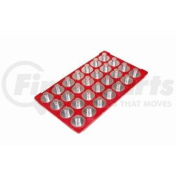 72423 by MAGCLIP - Original Socket Caddy Red 1/2"