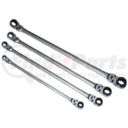 RF7 by MOUNTAIN - 4 Piece SAE Double Box Universal Spline Ratcheting Wrench Set