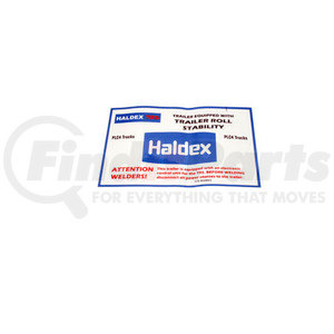 A993108 by HALDEX - Miscellaneous Label