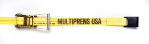 5822-27 by MULTIPRENS - 2” x 27' Ratchet Strap using #5800 Ratchet and #210 Flat Hook