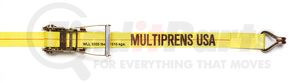 5826-27 by MULTIPRENS - 2” x 27' Ratchet Strap using #5800 Ratchet and #618 Wire J Hook