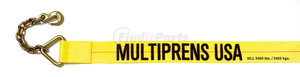 2043-27 by MULTIPRENS - 4" x 27' Winch Strap using # 318 18" Chain Anchor