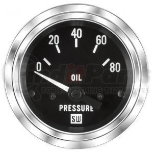 82113 by STEWART WARNER - Deluxe Oil Pressure Gauge