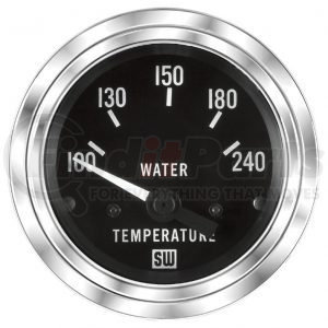 Stewart Warner 82114 Multi-Purpose Gauge Deluxe Water Temp Gauge