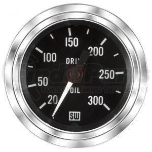 Stewart Warner 82120 Multi-Purpose Gauge Deluxe Trans Oil Pressure Gauge