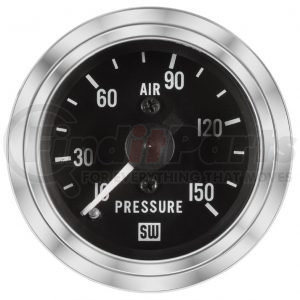 82332 by STEWART WARNER - Deluxe Dual Air Pressure Gauge